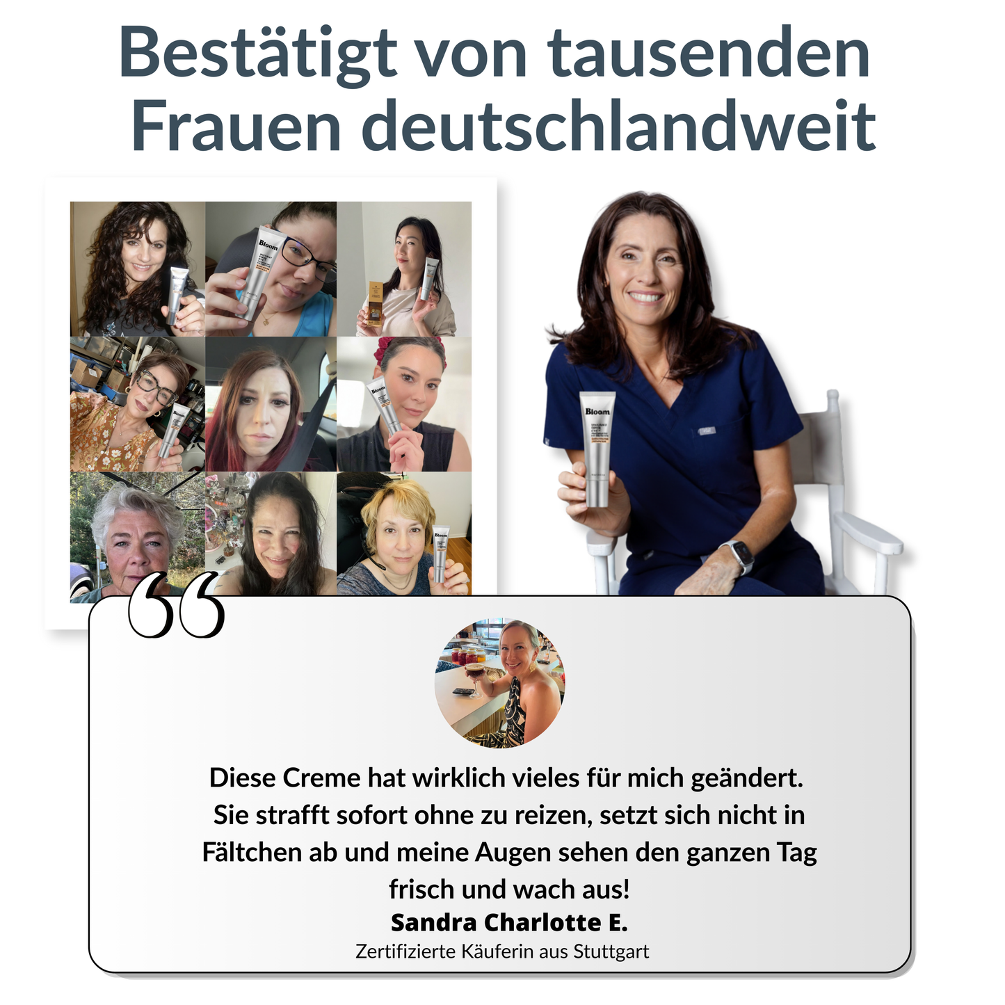 Age-Defying Instant Lifting Eye Creme für reife Haut