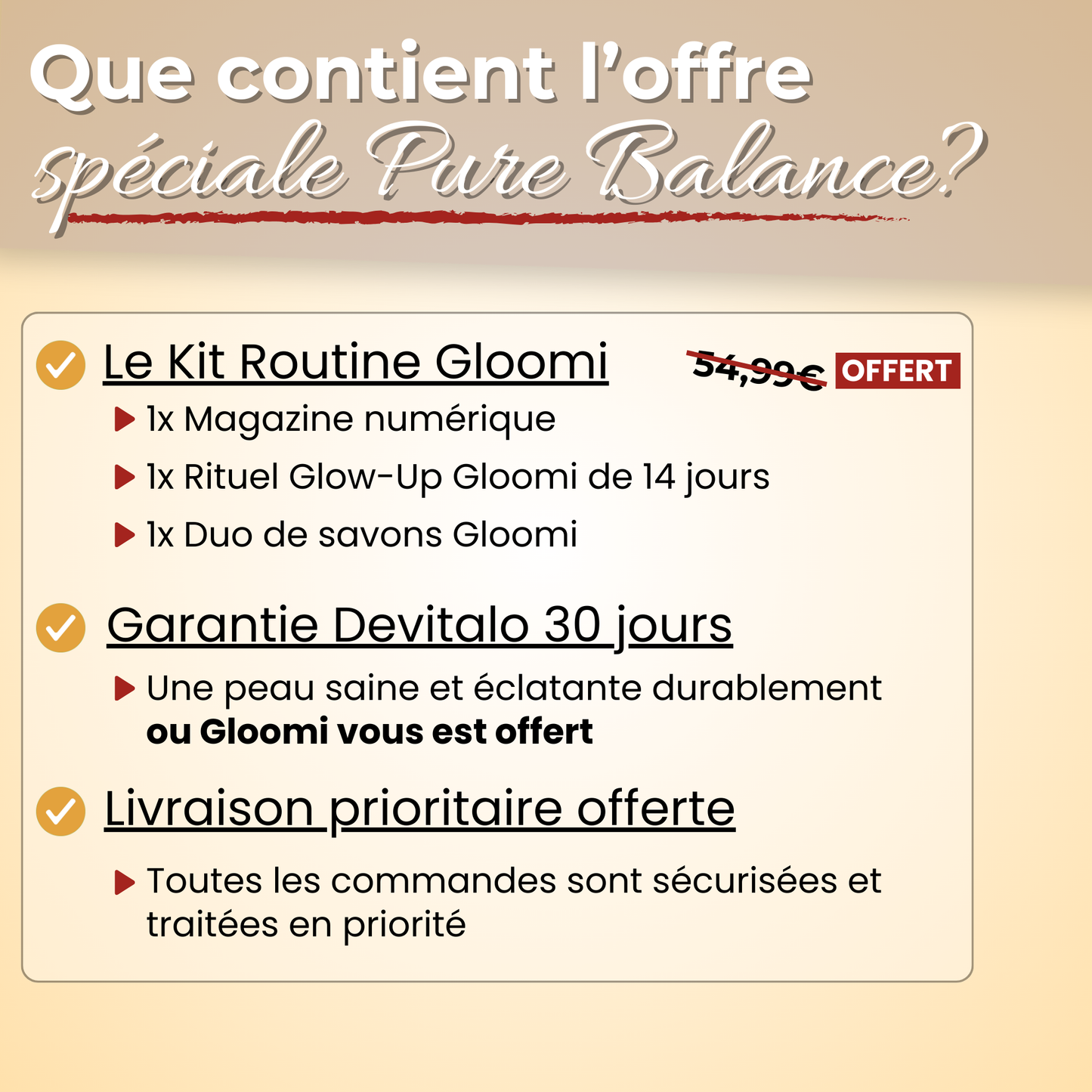 Gloomi® Skin Essence Bar (Duo) + Kit Routine