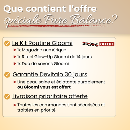 Gloomi® Skin Essence Bar (Duo) + Kit Routine