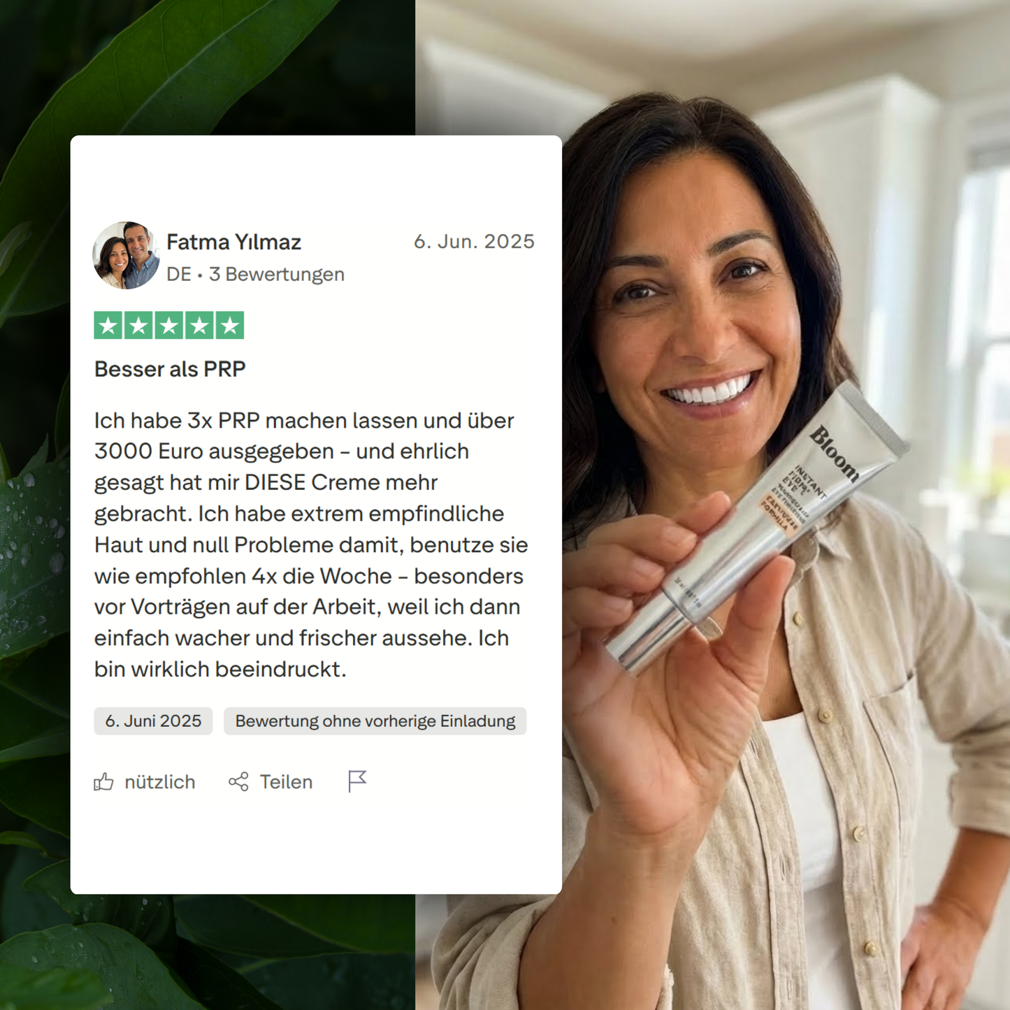 Age-Defying Instant Lifting Eye Creme für reife Haut