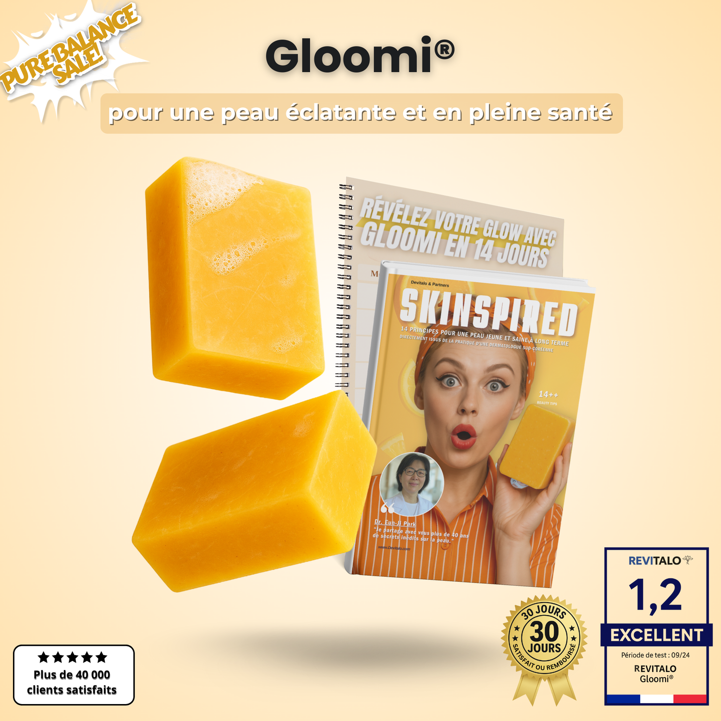 Gloomi® Skin Essence Bar (Duo) + Kit Routine